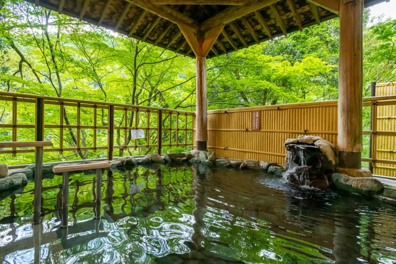 加贺 花椿山中温泉旅馆酒店 外观 照片