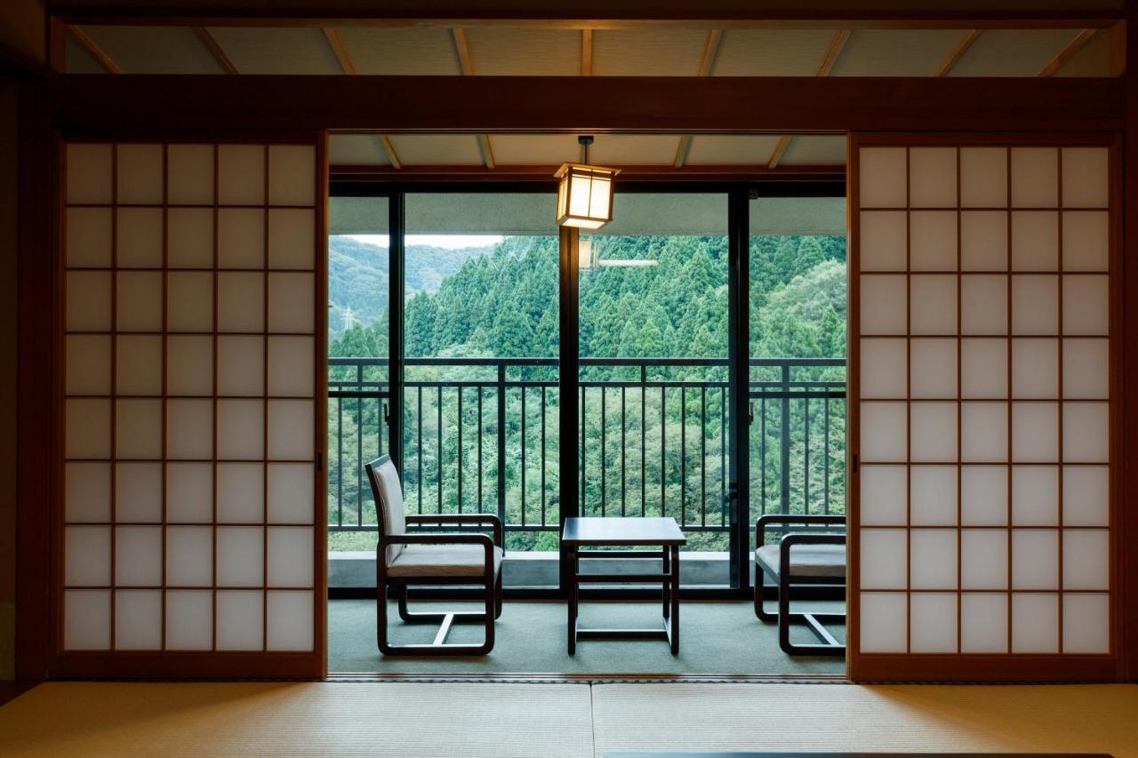 加贺 花椿山中温泉旅馆酒店 外观 照片