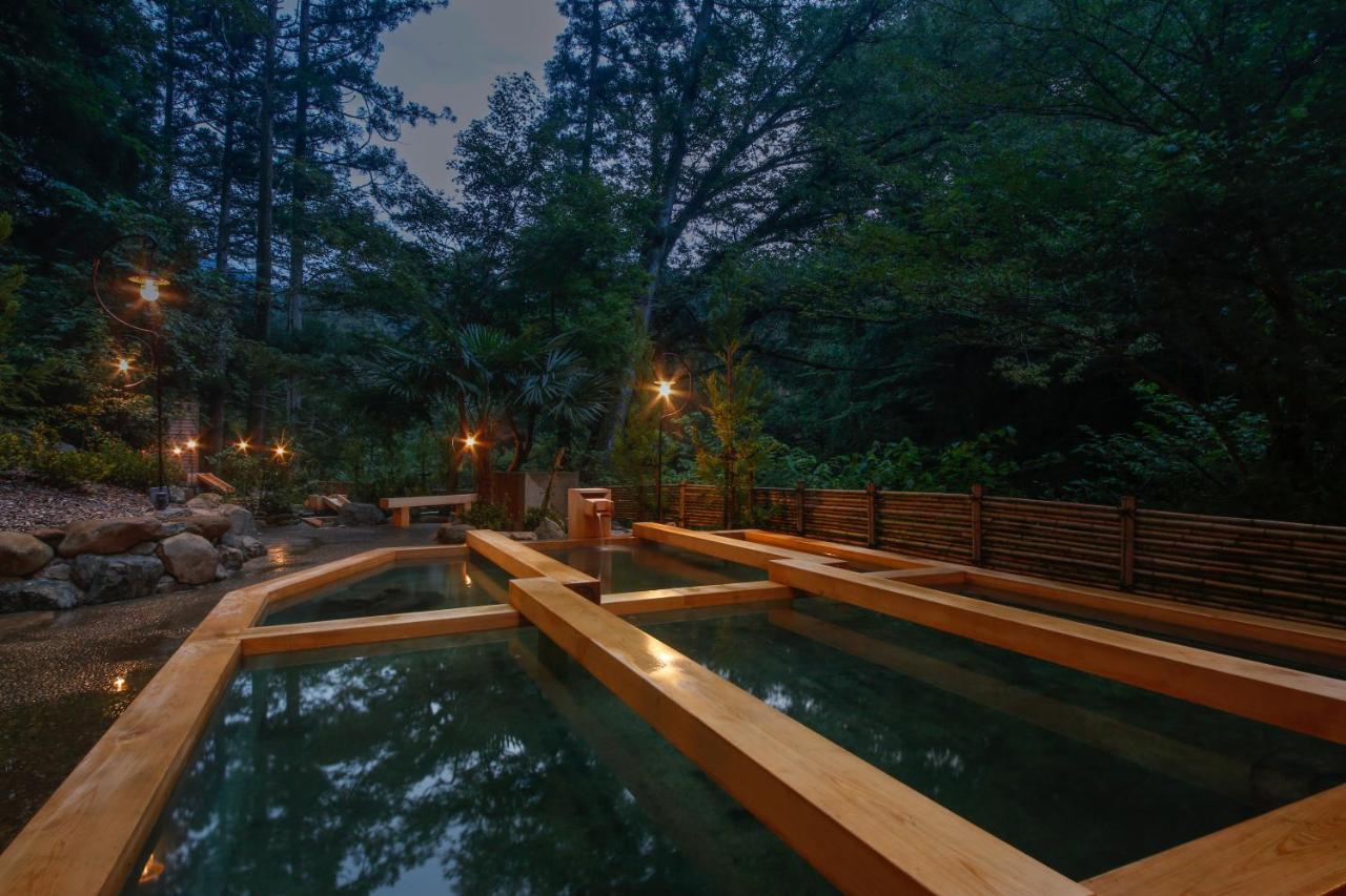 加贺 花椿山中温泉旅馆酒店 外观 照片