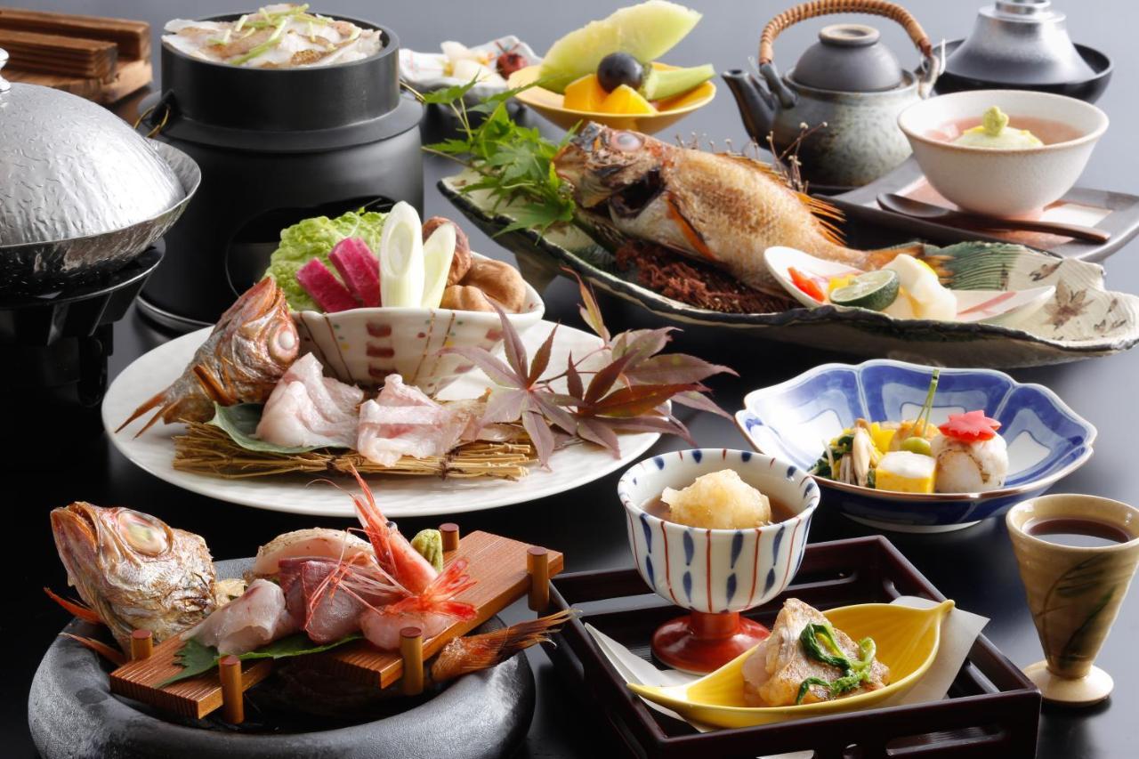 加贺 花椿山中温泉旅馆酒店 外观 照片