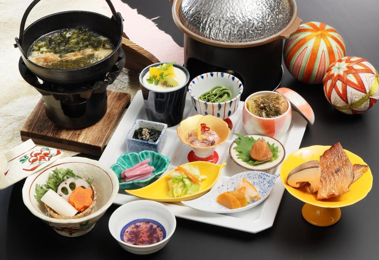 加贺 花椿山中温泉旅馆酒店 外观 照片