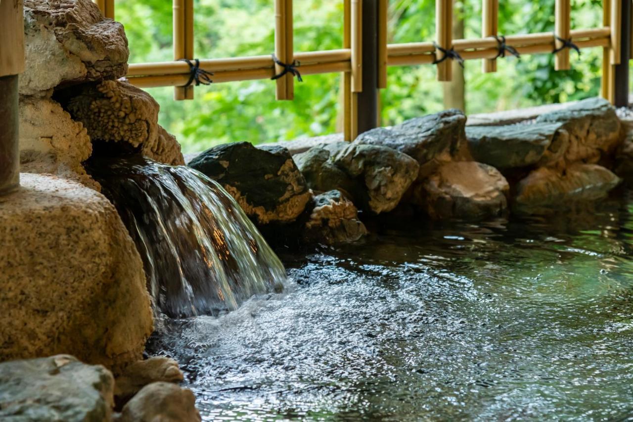 加贺 花椿山中温泉旅馆酒店 外观 照片