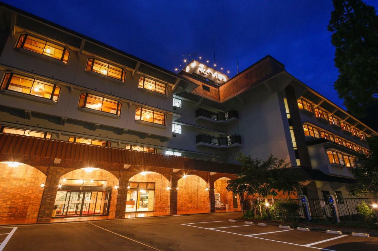 加贺 花椿山中温泉旅馆酒店 外观 照片